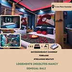 Stanislas Sensual Bali Jacuzzi 300m Place Stanislas Апартаменты Нанси